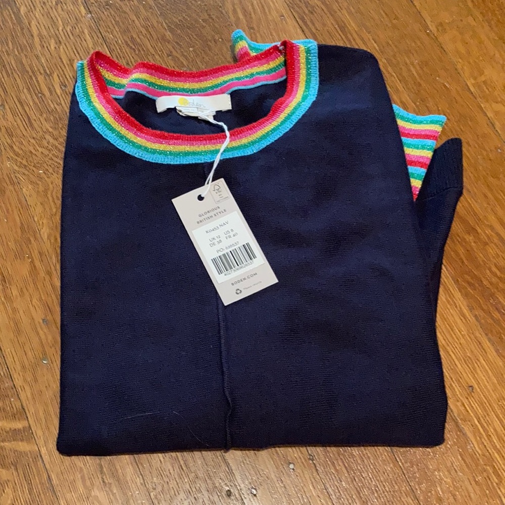 New with tags Boden M sweater Sz 8